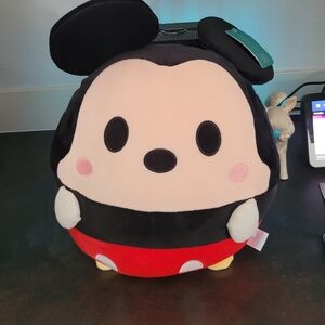 Disney Mickey Mouse Black and Red Plush Toy